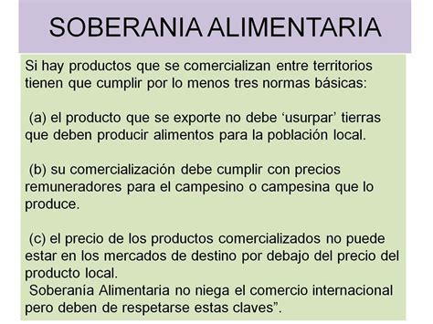 Soberan A Alimentaria Ppt Descargar