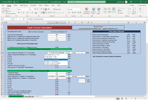 Short Circuit Calculation For Residential