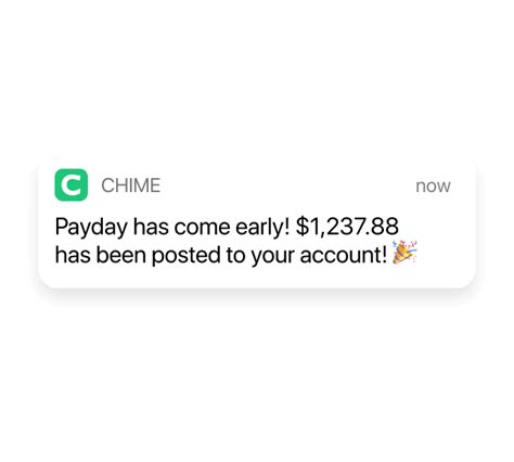 Get Paid Early App Chime