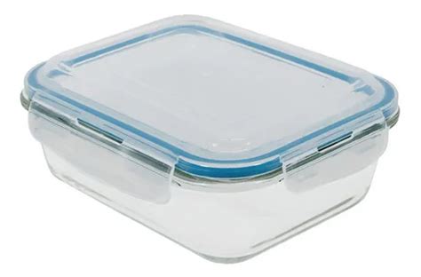 Pote De Vidro Retangular De L Tampa Transparente Cor Nude MercadoLivre