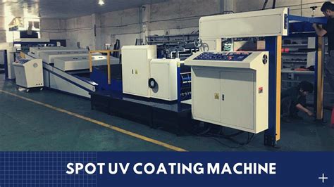 Automatic Spot Uv Varnish Machine Sv Youtube