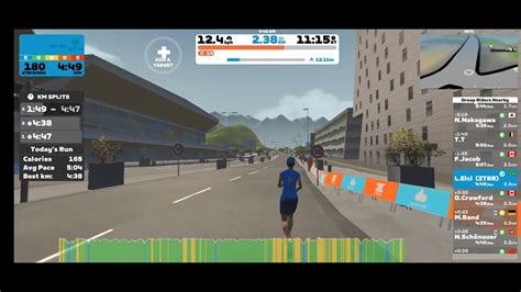 Corra ou caminhe comigo em um cenário virtual o App Zwift YouTube