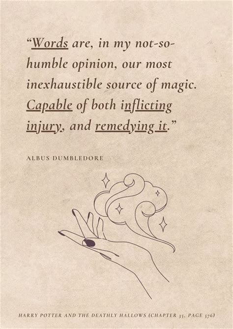 Harry Potter Quotes Dumbledore Words