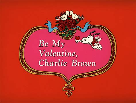 Be My Valentine, Charlie Brown (1975) [4K] - Animation Screencaps.com
