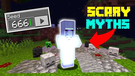 Testing Scary Minecraft Mysteries That Are Actually Real Youtube