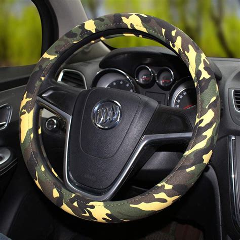 Car Steering Wheel Cover Camo Durable No Smell Sweat Absorption ...