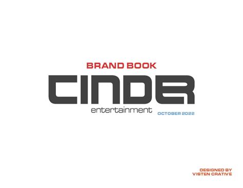 Brand Design Cinder Entertainment — Visten Creative