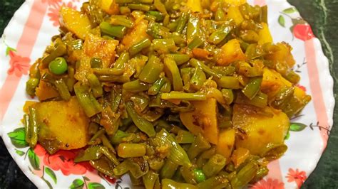 Aloo Moongre Ki Sabji Recipe Singri Ki Sabji Radish Pods Recipe