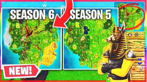 Fortnite Season 6 Map Leaked Fortnite Battle Royale Season 6 New