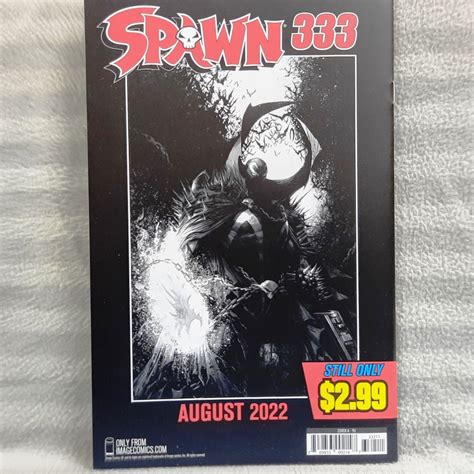 Spawn 332 Lenil Yu Cvr Image Comics Todd McFarlane Rory McConville