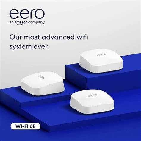 Amazon Eero Pro 6e Mesh Wi Fi System 3 Pack Dell Usa