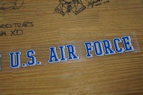 U S Air Force Sticker Combat Veteran マツザキ商店