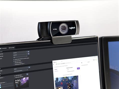 Logitech C922 Pro Stream Webcam The Gamesmen Atelier Yuwaciaojp