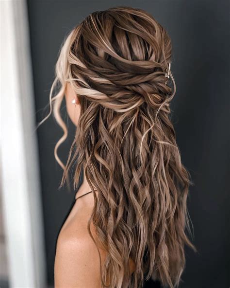 71 Perfect Half Up Half Down Wedding Hairstyles Wedding Forward