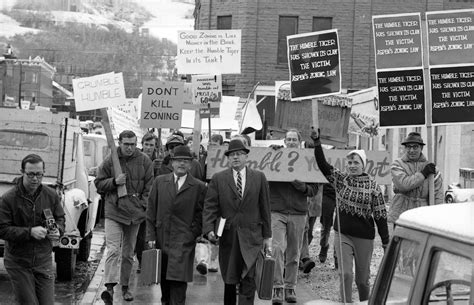 Aspen History: Protesters assemble against Humble Oil’s zoning
