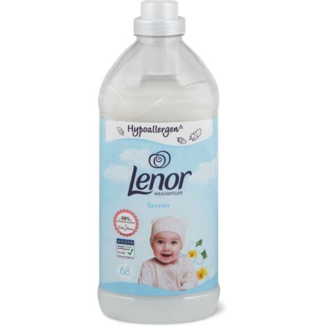 Lenor Fabric Softener 68 Wash Cycles Sensitive Migros