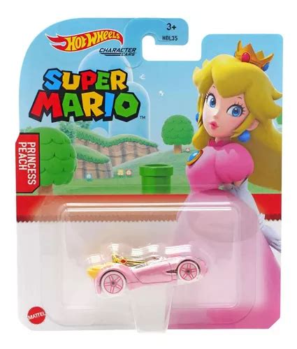 Hot Wheels Super Mario Character Cars Princesa Peach Color Rosa MercadoLibre