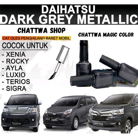 Jual CAT OLES Daihatsu Dark Grey Metallic Cat Oles Penghilang Baret