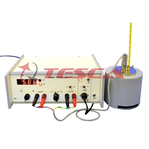 Resistivity Of Semiconductors By Four Probe Method At Different