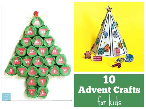 10 Advent Christmas Crafts and Activities for Kids (easy & fun ...