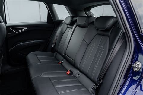 Rear Seating In The Audi Q4 E Tron Changing Lanes