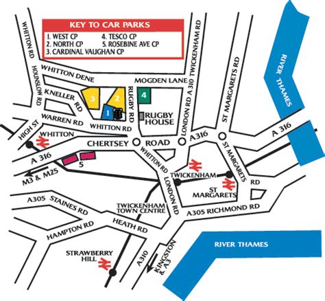 Shi Stadium Parking Map