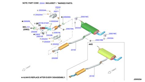 Jg A Exhaust System Hanger Genuine Nissan Part