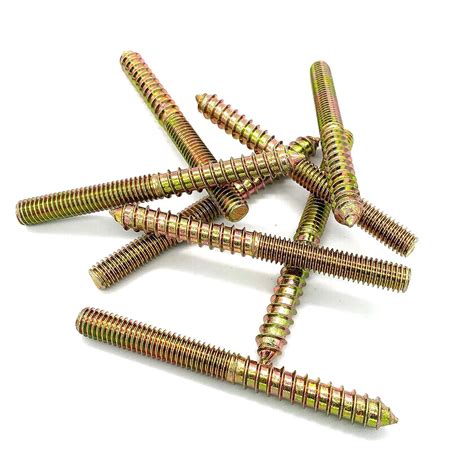 100mm Double Screw Threaded Rods Bolt Furniture Screws China