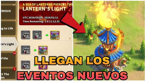 NUEVOS EVENTOS DE PRIMAVERA RISE OF KINGDOMS ESPAÑOL YouTube