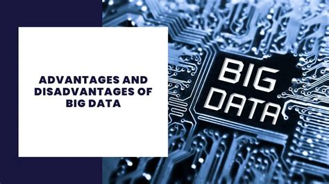 8 Ventajas Y Desventajas Del Big Data