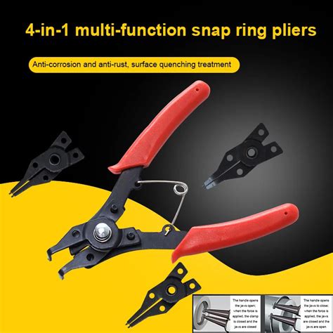 In Set Multi Funktion Zangen Snap Ring Zange Werkzeuge Multi Crimp