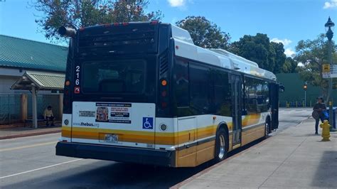 Thebus Honolulu Hi Route Village Park Bus Nova Bus