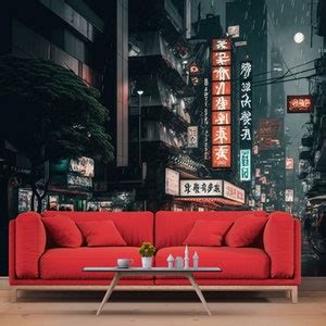 Tokyo City Landscape Wallpaper, for Living Room, Bedroom and Office-one ...