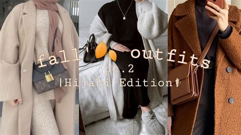 Fall Outfits Pt Hijabi Edition Youtube