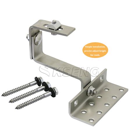 Tile Roof Solar Mounting System Hook Stainless Steel Solar Roof Hook