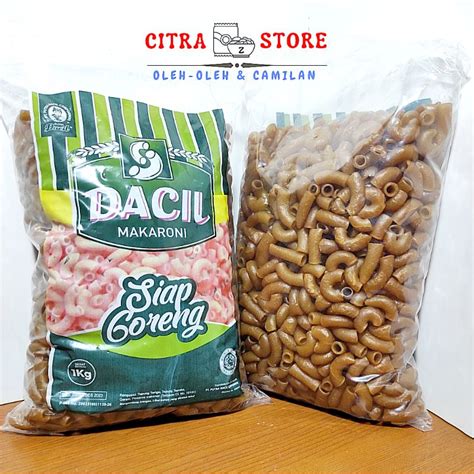 Jual Kerupuk Makaroni DACIL 1 Kg 1000 Gr Shopee Indonesia