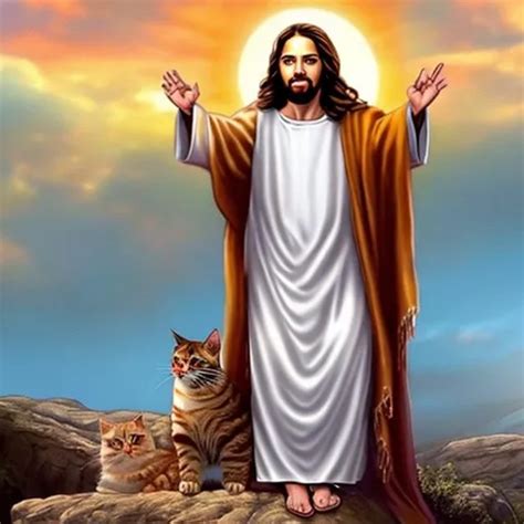 Actual Photo Of Jesus Cat Surprise Me