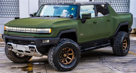 Kevlar Coated Gmc Hummer Ev Is An Absolute Tank Of A Truck Carscoops