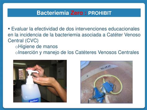 Ppt Prevenci N De La Bacteriemia Relacionada Con Cat Ter Proyecto