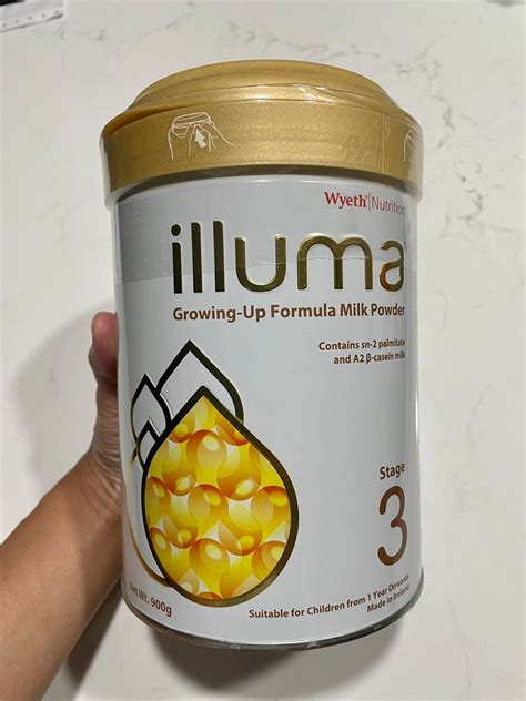 Wyeth Nutrition Illuma Stage 3 Growing Up Baby Formula 900g Babies