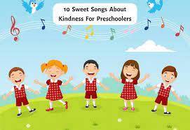 10 Sweet Songs About Kindness For Preschoolers - Pedagogue