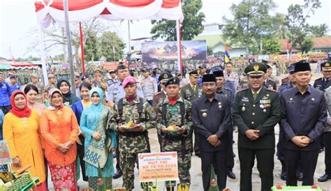 Wali Kota Binjai Dan Ibu Hadiri Upacara Peringatan Hari Ulang Tahun Ke