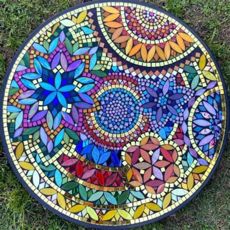 Mosaic Table Top Etsy