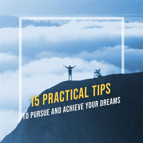 15 Practical Tips To Pursue And Achieve Your Dreams By Dean Graziosi Medium