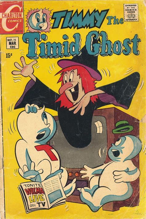 Timmy The Timid Ghost Charlton Comics Vintage Comic Books Comic Books