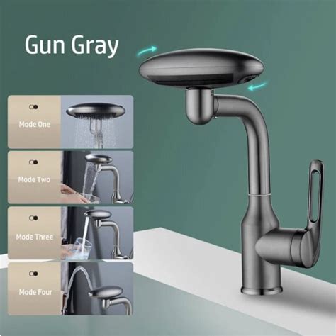 Hot Cold Washbasin Adjustable Bathroom Basin Ufo Faucet Multifunction Walmart