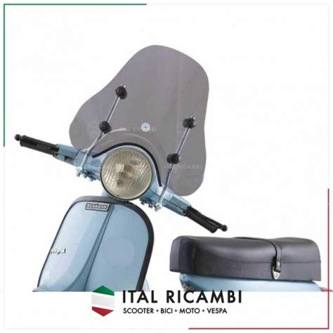 MINI PARAVENTO PARABREZZA CUPOLINO VESPA PX LML FUME CUPPINI