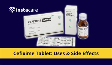 Cefixime Tablet – Uses, Side Effects, Dosage, and Price in Pakistan