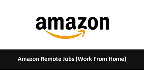 Amazon Remote Jobs Work From Home Jobcare