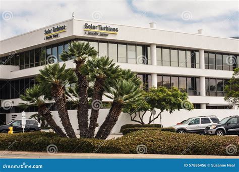 Solar Turbines Inc Building In San Diego California Editorial Photo